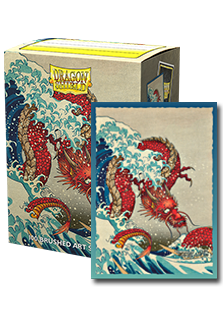 Arcane Tinmen Dragon Shield Art The Great Wave
